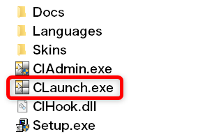 CLaunch実行ファイル